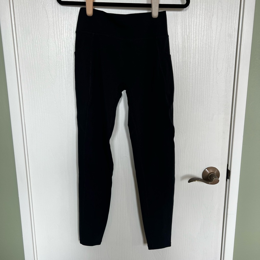 Black Alphalete Surface Pocket Legging Size Medium